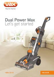 vax dual power max carpet cleaner owner