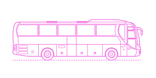 Coach Buses Dimensions Drawings Dimensions Guide