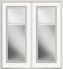 internal blinds fiberglass double door