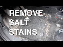 remove salt stains from carpets