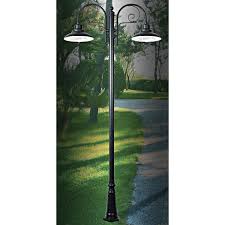 Italian Lamp Post With Two Decorative Arms Terra Lumi