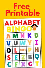 free alphabet bingo printable game for kids