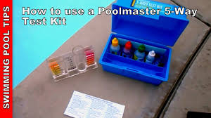 Pool Test Kit 5 Way How To Use Apoolmaster 22260 5 Way Test Kit