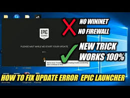 Been having trouble trying to install the launcher. How To Fix Please Wait While We Update Epic Games Launcher Error Epic Launcher Stuck At Update Youtube