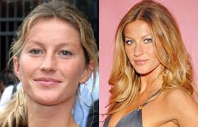 10 supermodels before and after makeup