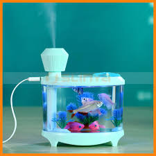Fish Tank Led Light Air Humidifier Mini Usb Essential Oil Aroma Diffuser Mist Maker Buy Oil Aroma Diffuser Fish Tank Humidifier Led Light Air