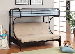 Rainbow Twin Bunk Bed With 6 Black