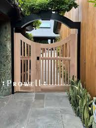 Custom Wood Garden Gates 8 By Prowell