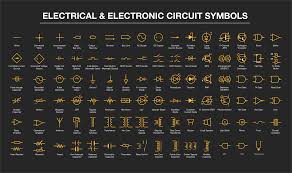 I found quite a few of them on line, but seem to always be something somewhere that isnt on the guide. 100 Electrical Electronic Circuit Symbols
