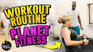 planet fitness full week of workouts
