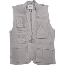 Humvee Cotton Safari Vest With Extra Pockets