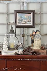 Decorating My Mantel For Winter