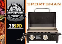 The stainless steel portable gas grills features: Buy Pit Boss Pb2bspd Sportsman Tabletop Portable Gas Griddle Black Online In Taiwan B08gr641jh