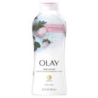 Fresh Outlast Cooling White Strawberry & Mint Beauty Bar 90 g, 4 count Olay
