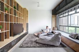Flexible Living Space With Movable Walls
