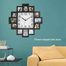 Picture Wall Clock Aperture Frame