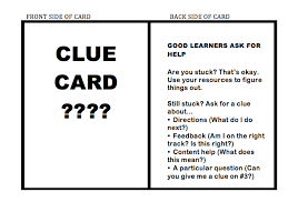 Get the best deal for clue cards from the largest online selection at ebay.com. Clue Cards Help Students Ask For Help Btrgrad
