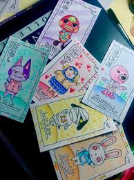 How to make animal crossing amiibo cards. Made Some Amiibo Cards For The Nfc Stickers I Bought Recently Still Have Four More To Make And As Soon As I Get The Stickers I M Sticking Them On And Enjoying My