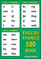 S 64 English Phonics 500 Book Read And Spell The 500 English Basewords