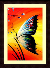 digital framed canvas paintings with