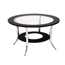 black glass round coffee tables big