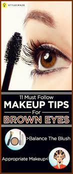 11 makeup tips to emphasize brown eyes