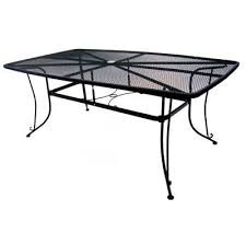 Uptown Mesh Dining Table 42 X 72 In