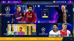 This is a moded dls apk dislike that off dls 18 mod which has progressively extraordinary . Dream League Soccer 2019 Mod Uefa Champions League Edition For Android Gametube360