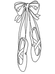 We drew and painted these for youwe also draw. Ballet Shoes Coloring Pages Coloring Home