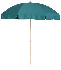 7 5 Ft Wood Beach Umbrella With Wood