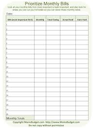 Monthly Expenses Budget Spreadsheet Budget Spreadsheet