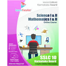 Karnataka sslc result 2020 has been declared by karnataka secondary education examination board (kseeb). Karnataka Sslc Class 10th Mathematics Science Videos Learnfatafat