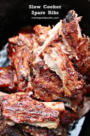 slow cooker spare ribs