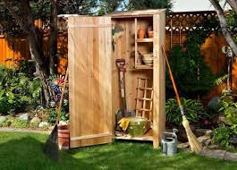 Build a small tool shed / gardening cabinet. How To Make A Diy Storage Space To Store Your Gardening Tools