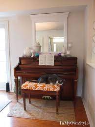 upright piano decor