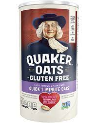 gluten free oatmeal quaker oats