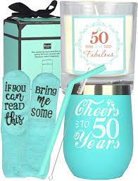 Discover the best birthday presents for a lady's 50th birthday. Buy 50th Birthday Gifts For Women 50th Birthday 50th Birthday Tumbler 50th Birthday Decorations For Women Gifts For 50 Year Old Woman Turning 50 Year Old Birthday Gifts Ideas For Women Online