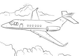 Selain nyaman, bepergian menggunakan alat transportasi yang satu ini juga sangatlah cepat dan yang jelas. Mewarnai Gambar Pesawat Jet Belajarmewarnai Info