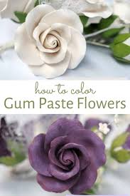 Comparing fondant and gum paste for making sugar flowers, cake toppers, figurines and many other things. How To Color Gum Paste Flowers Decorated Treats