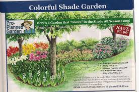 Shade Garden Plan From Michigan Bulb Co