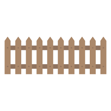 Wooden Decorative Fence Icon Png Svg