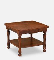 Juliet Solid Wood Side Table With