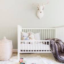 nursery white faux fur rug design ideas