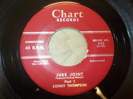 Details About Sonny Thompson 45 Chart 633 E Condition Juke Joint Parts 1 And 2