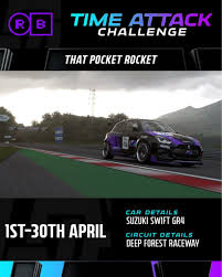race box time challenge april