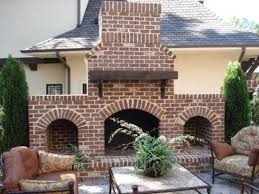 Standout Outdoor Brick Fireplaces