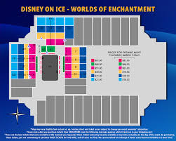 63 Unfolded Resch Center Disney On Ice Seating Chart