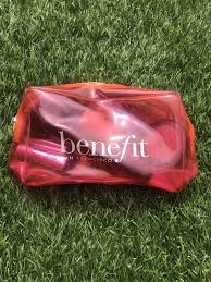 benefit cosmetic bag for travel makeup