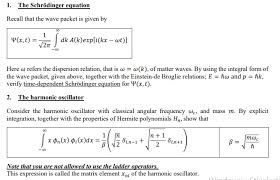 Dinger Equation Recall That The Wave