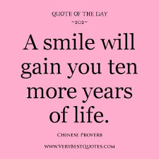 Quote Of The Day: A smile - Inspirational Quotes about Life, Love ... via Relatably.com
